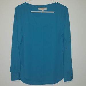 Loft Blue Blouse